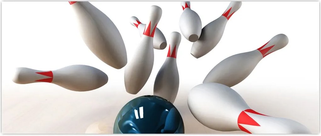 Tablou - Bowling (120x50 cm)