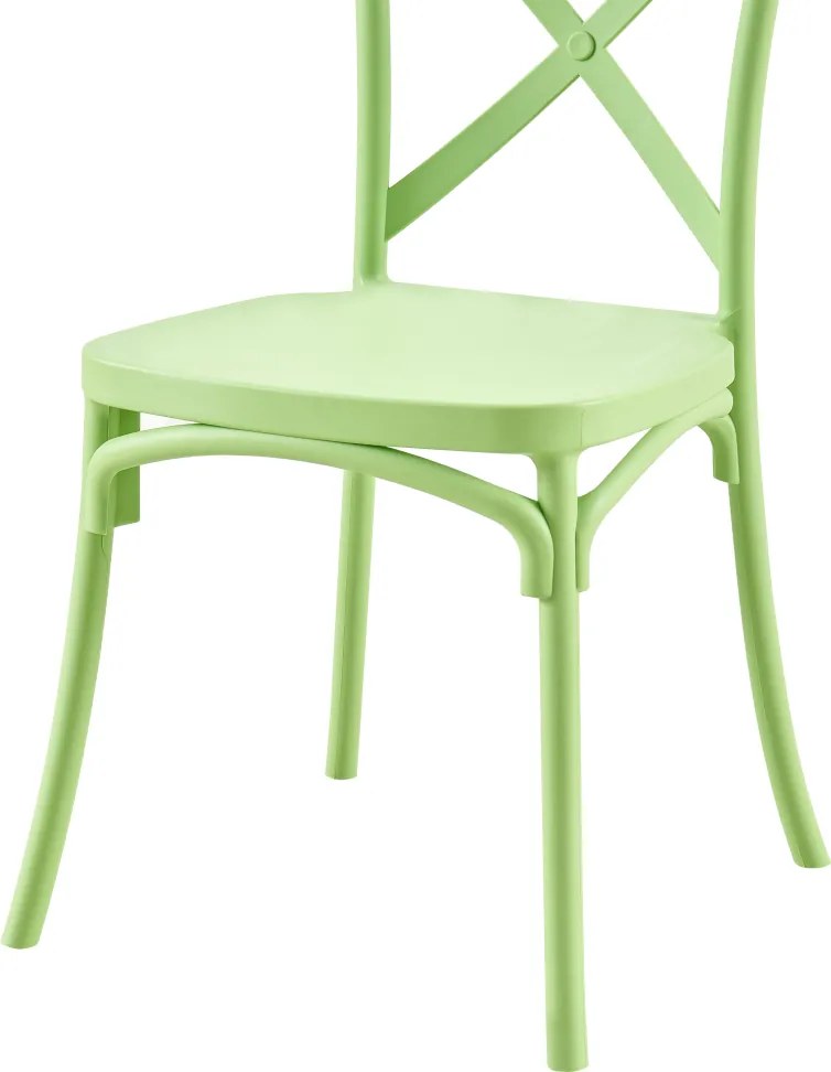 Scaun, pliabil, verde, SAVITA