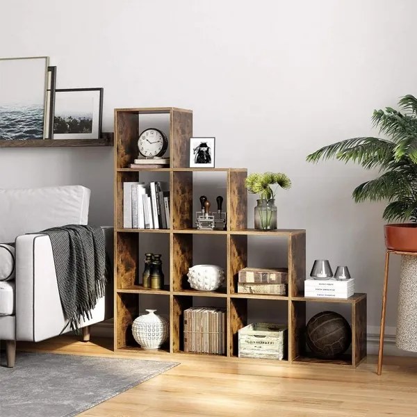 Bibliotecă DOVARO, maro