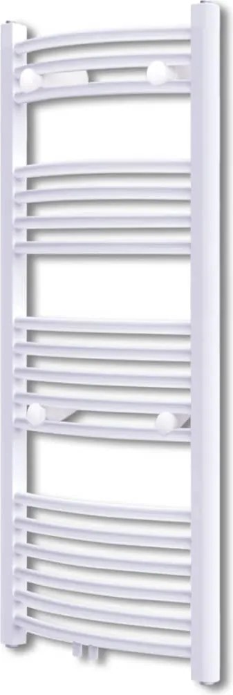 vidaXL Radiator port-prosop încălzire centrală baie, curbat, 600 x 1160 mm