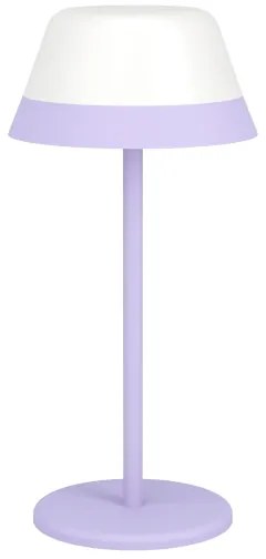 Lampă LED RGBW dimabilă de exterior Eglo 900979 MEGGIANO 1,5W/5V IP54 mov