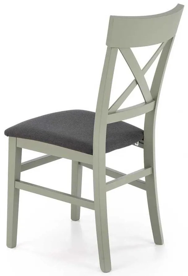 Scaun de bucătărie Rebecca, negru / verde