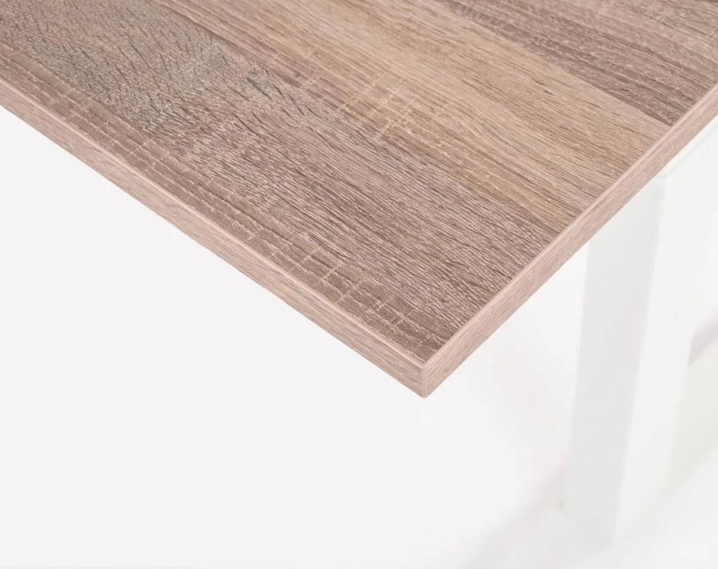 Viva New Generation 2.0, Birou reglabil electric, un singur motor - Standard - 1200x800x18 - Alb - Alb