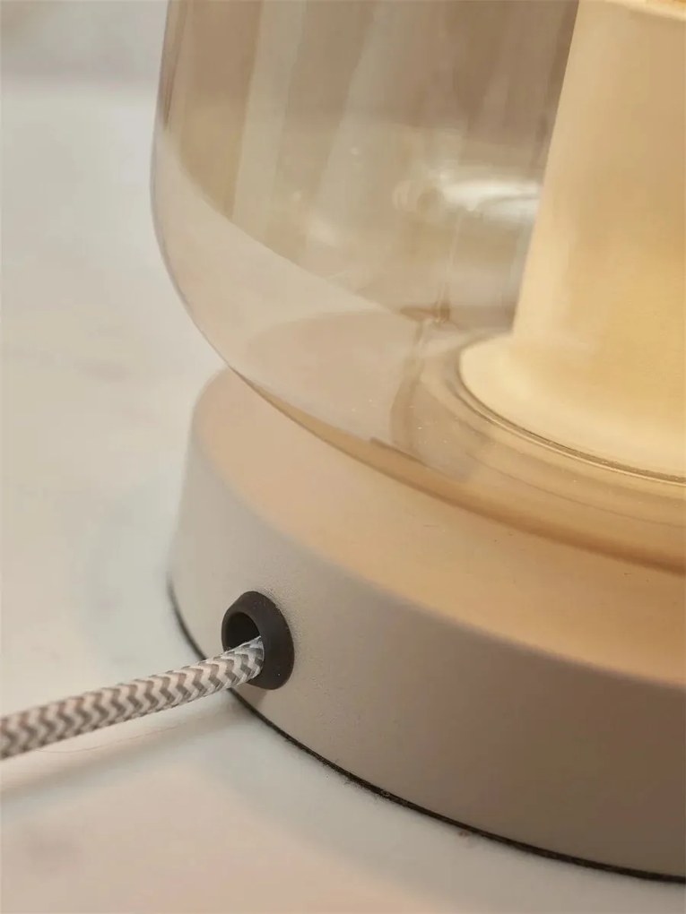 Veioza/Lampa de masa design decorativ Verona gradient/amber