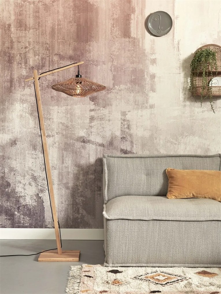 Lampadar eco din bambus cu ratan Zanzibar S nat/40cm, nat