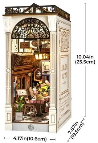 RoboTime suport LED de cărți Întâlnire cu cărțile în arcadă 2xAAA