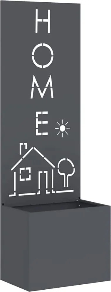 vidaXL Ecran de intimitate pentru grădină Antracit 50 x 140 cm