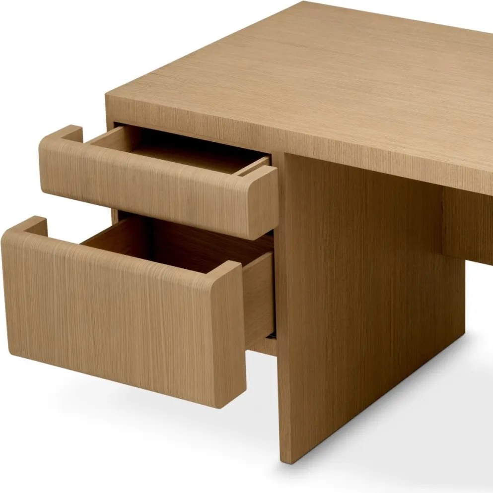 Birou LUX Furnir Stejar Natur, Colston