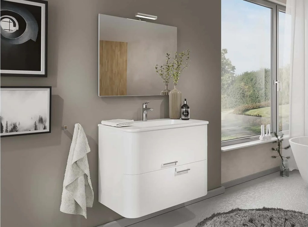 Set lemn masiv Mobilier Baie Suspendat Glint