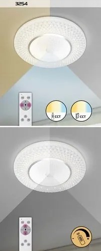 Plafoniera LED cu telecomanda Tornado