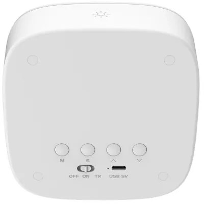 Lampă de noapte LED reglabilă cu ceas BUNNY LED/1,2W/5V 3000K