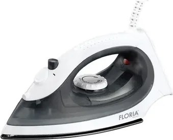 Fier de calcat cu abur Floria ZLN3850, Temperatura reglabila, Talpa din aluminiu, Putere 1300-1500W