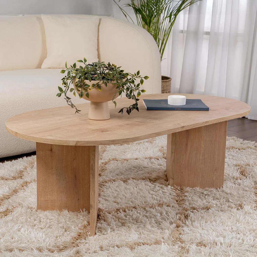 Masă de cafea Sable Sapphire Oak