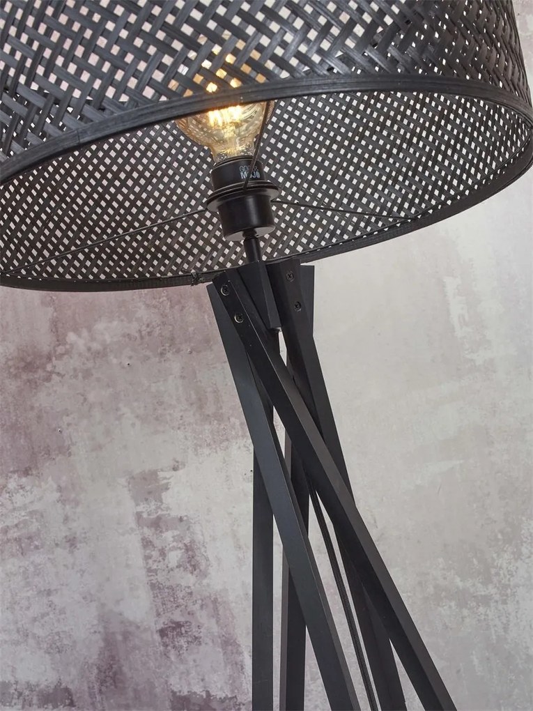 Lampadar eco din bambus Java 5-legs bl/50x22, bl