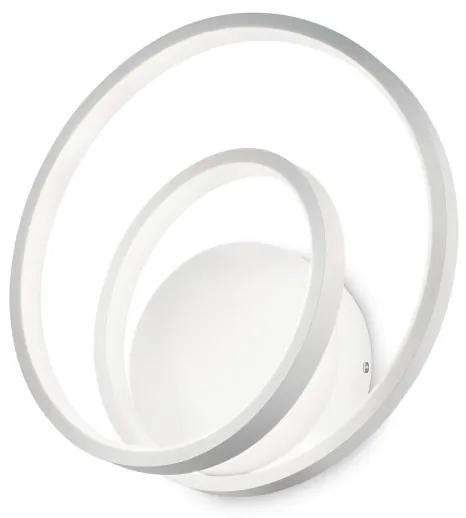 Aplica LED design modern circular OZ AP BIANCO