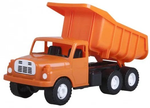 Mașină Tatra 148 plastic 30cm portocaliu basculant
