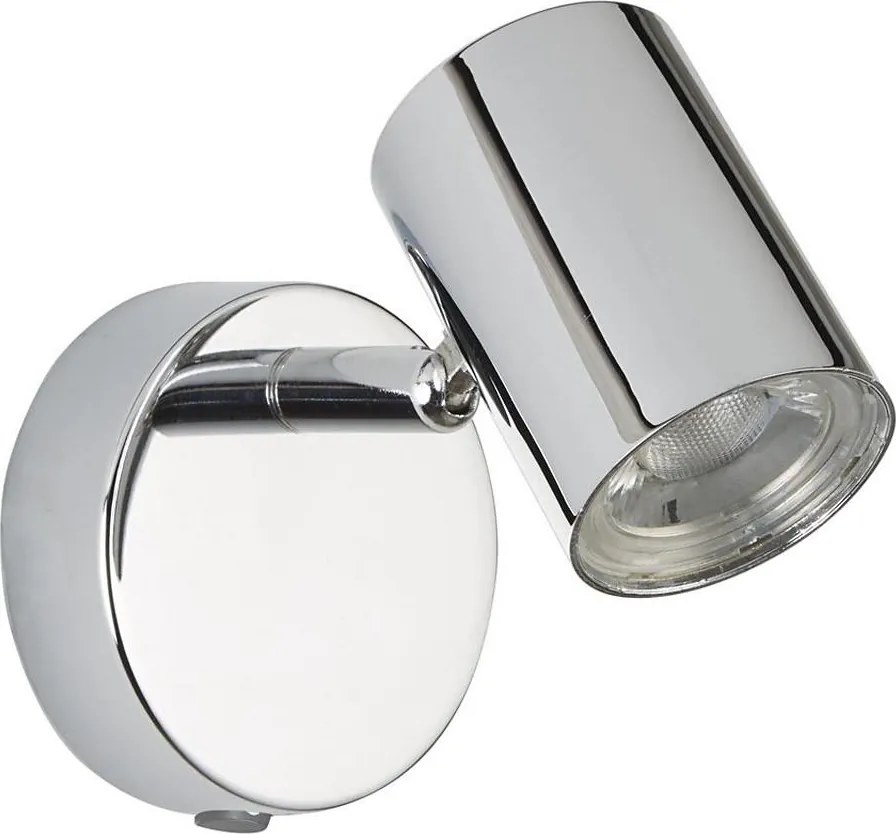 Searchlight 3171CC - Aplica spot de perete ROLLO, LED 4W, 230V, crom