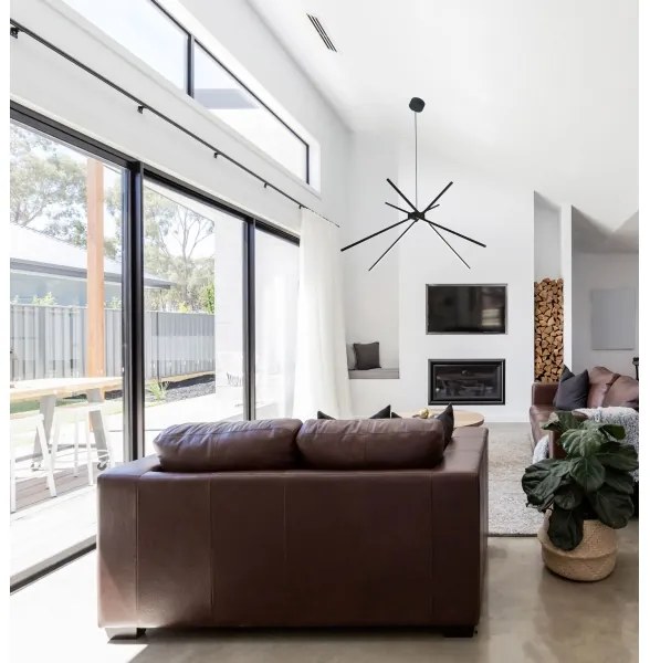 Lustră LED pe cablu MAXLIGHT P0412 SPIDER LED/33W/230V negru