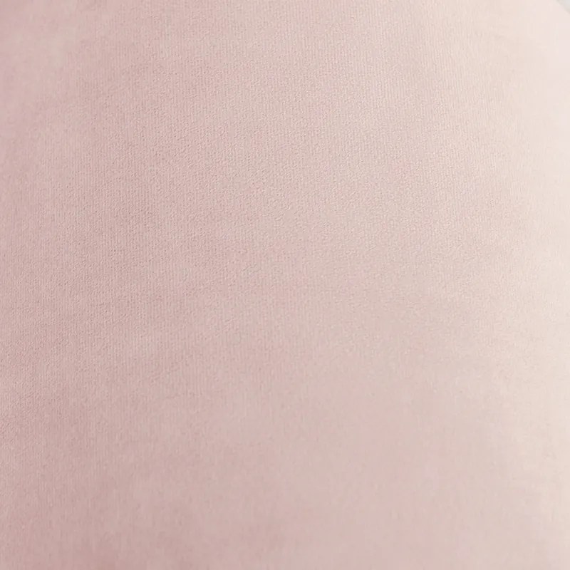 Abajur din catifea roz 20/20/20 cu interior auriu