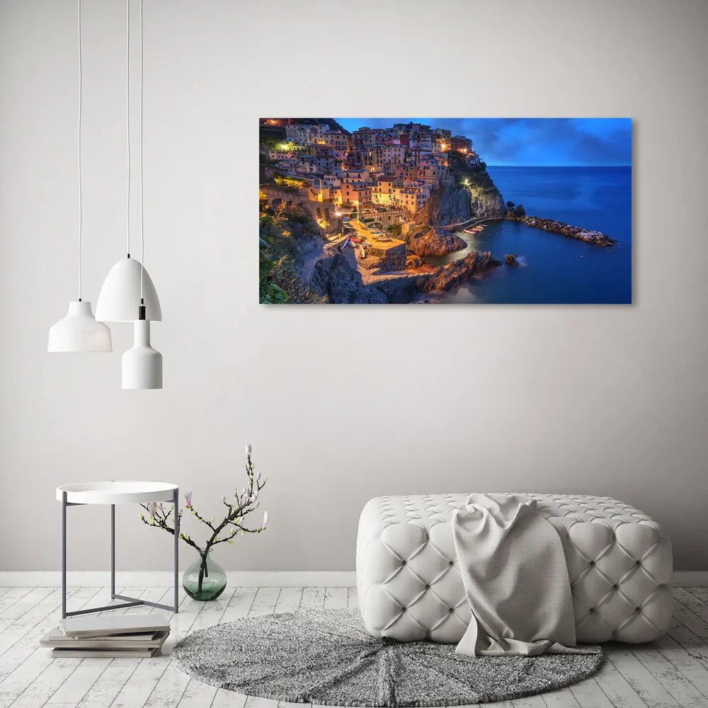 Tablou pe sticlă acrilică Manarola italia