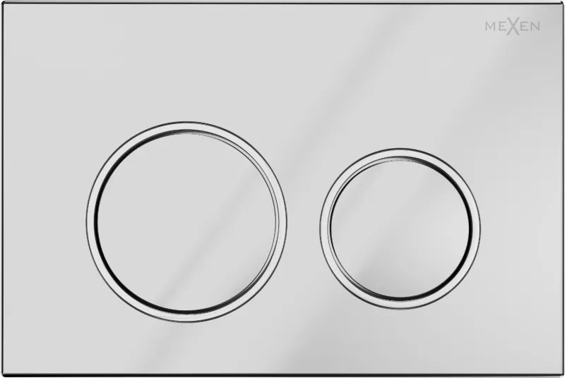 Mexen Fenix Air 07 XS buton de spălare pneumatic, crom lucios - 6A0701