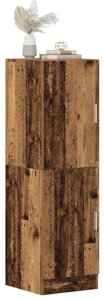 vidaXL Dulap de bucătărie, lemn vechi, 38x41,5x131,5 cm lemn prelucrat