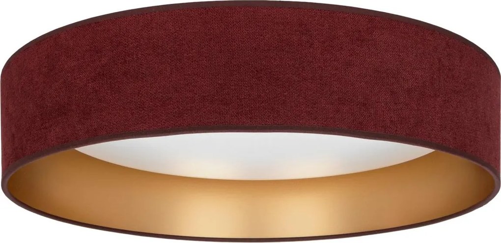 Brilagi-LED, lumină reglabilă, VEL. SM. ST., 24W/230V 3000-6000K Ø 45 cm vișiniu/auriu WT+DO