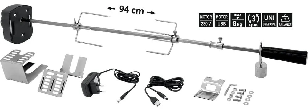 Ustensile de grătar Uni - Cattara