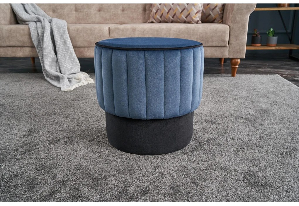 Taburete Dolphie (albastru + negru). 1107256