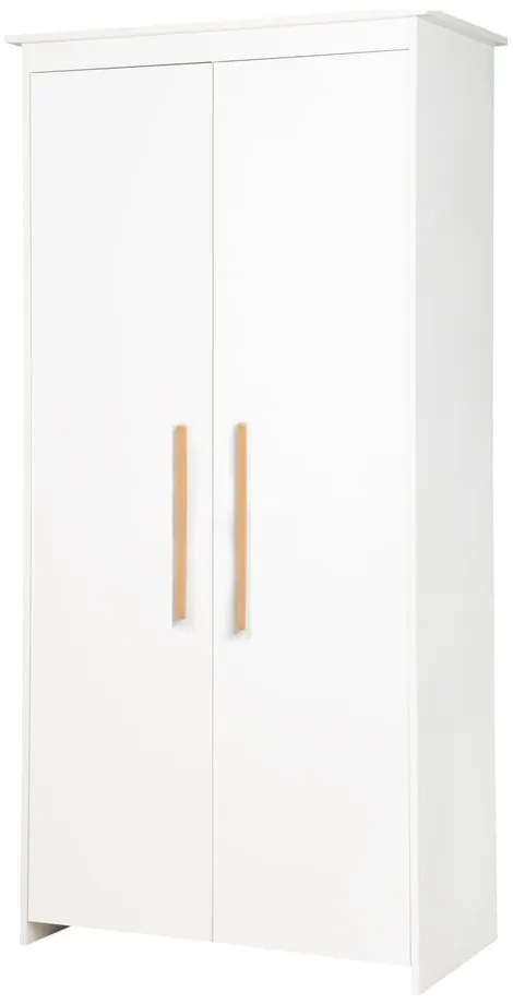 Șifonier de copii alb 96x190x50 cm Lilo – Roba