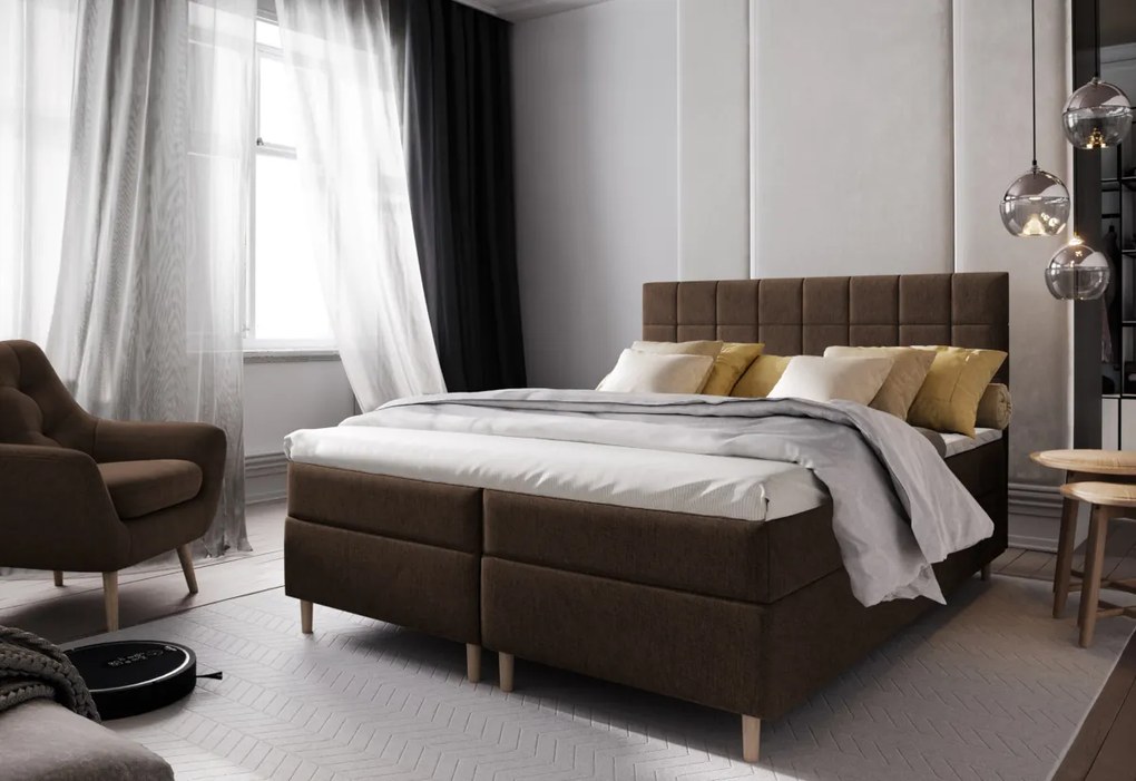 Expedo Pat tapitat boxspring SICILIE, 160x200, inari 24