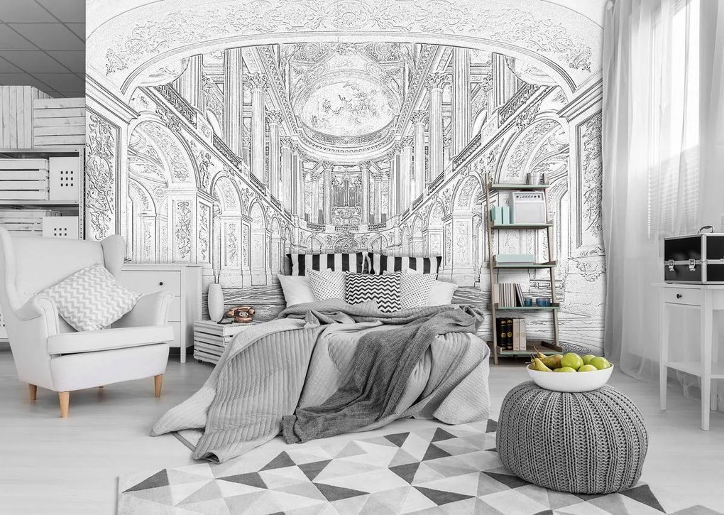 Fototapet - Sala mare din Vesaille (152,5x104 cm)