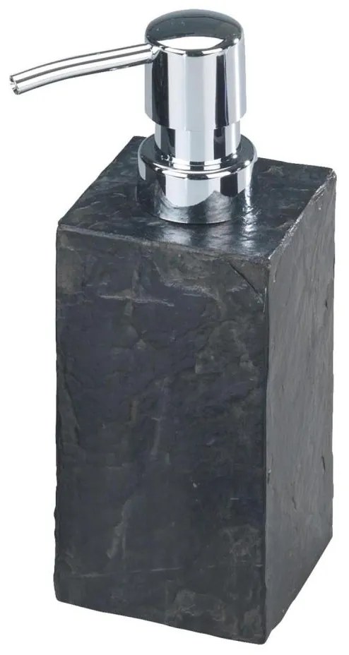 WENKO 17921100 - Dozator de săpun SLATE ROCK 250 ml, antracit