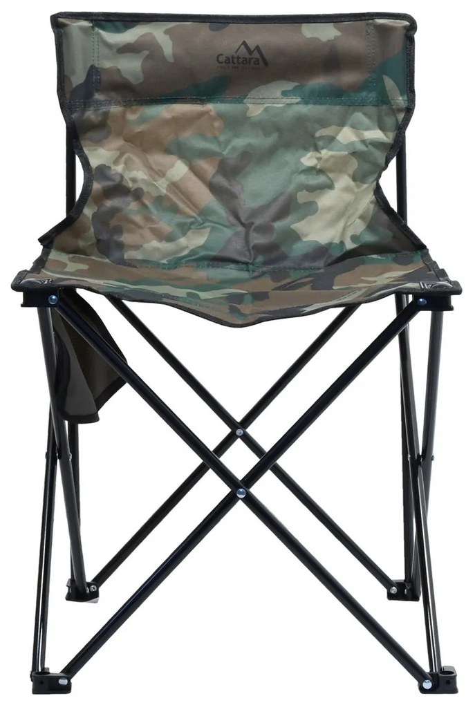 Cattara Camping scaun pliabil Lipari armata , 45 x45 x 70 cm