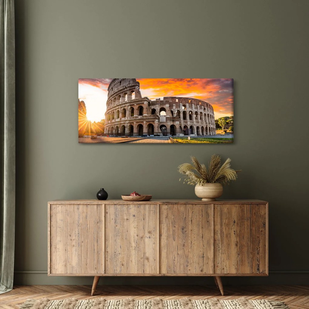 Tablou - Coloseum din Roma (120x50 cm)