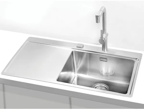 Chiuvetă de bucătărie ALVEUS 1103653 PURE 86x52,5 cm crom