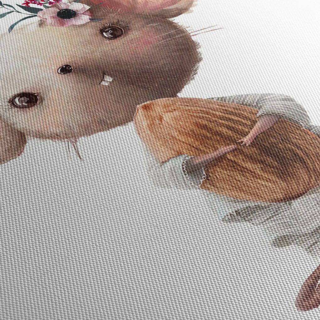 Tablou - Animăluț în acuarelă N⁰2 (120x50 cm)
