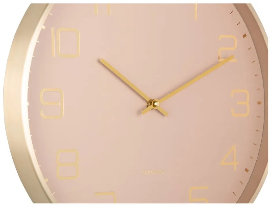Ceas de perete ø 40 cm Elegance Glow – Karlsson