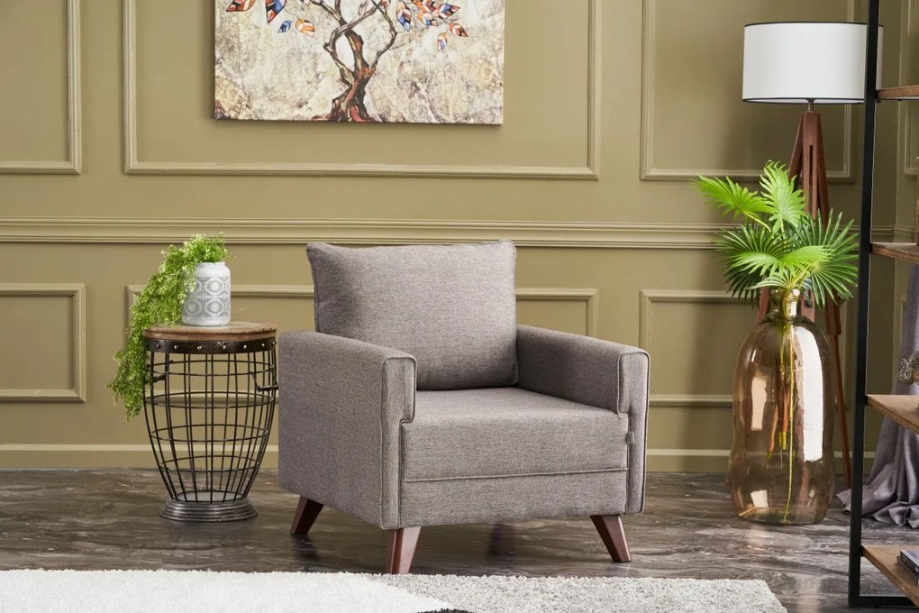 Fotoliu Bella Armchair - Brown