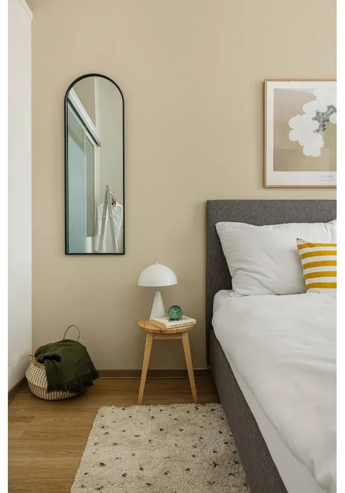 Covor negru/crem 160x230 cm Dottie Black – Universal