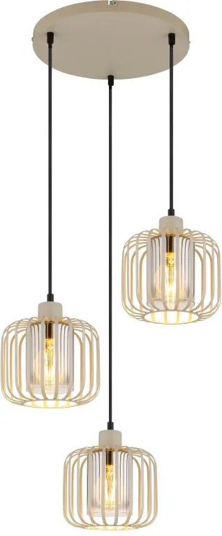 Lustra moderna cu 3 pendule ALFRED