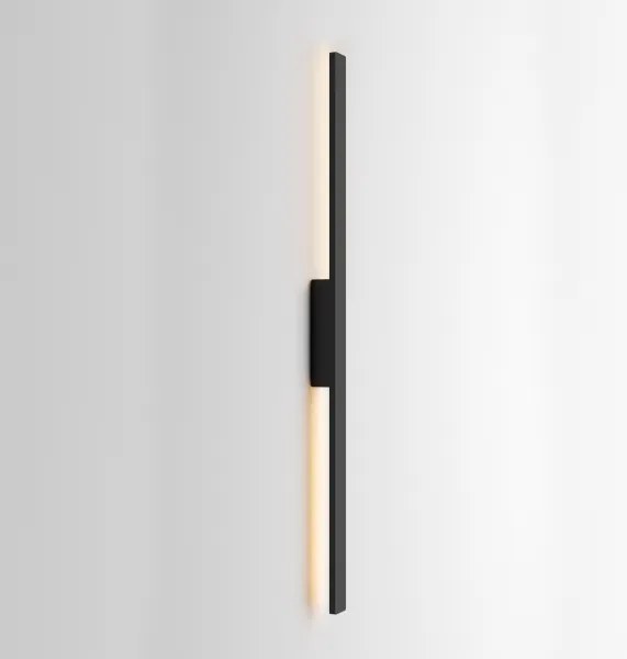 Ideal Lux - Aplică LED de exterior LINEA, 23W/230V, CRI 90, 144 cm, IP54, negru