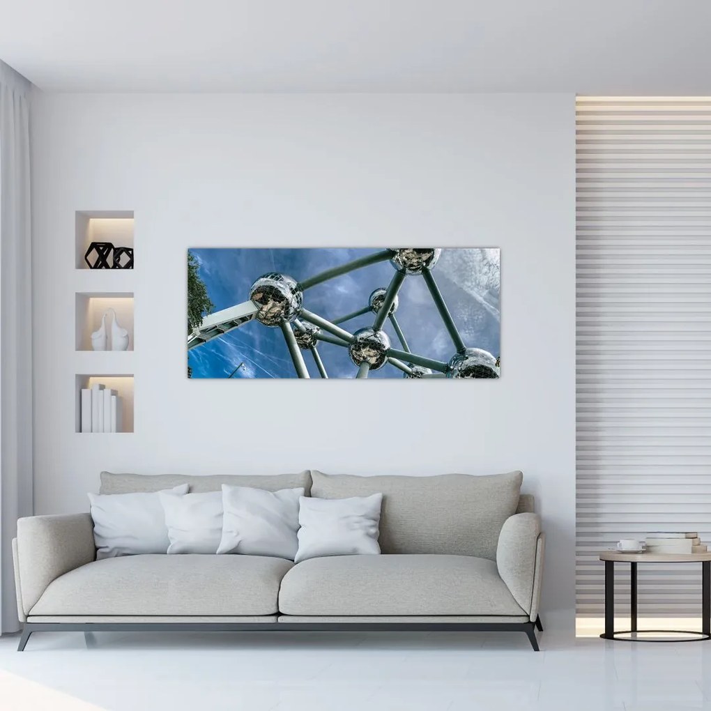Tablou- atomium la Bruxelles (120x50 cm)