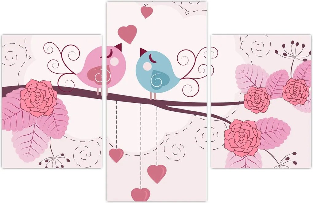 Tablou - Timpul de iubire (90x60 cm)