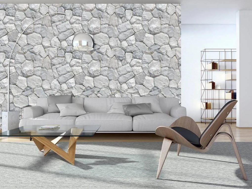 Fototapet - Perete din piatră (152,5x104 cm)