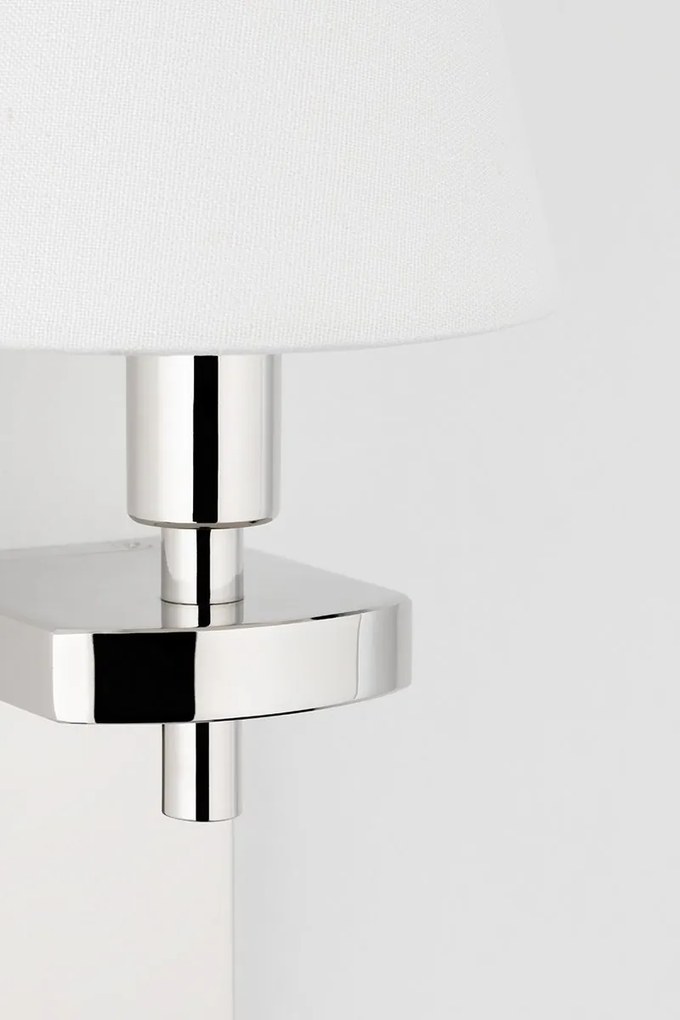 Aplica de perete design clasic DOOLEY nichel lustruit