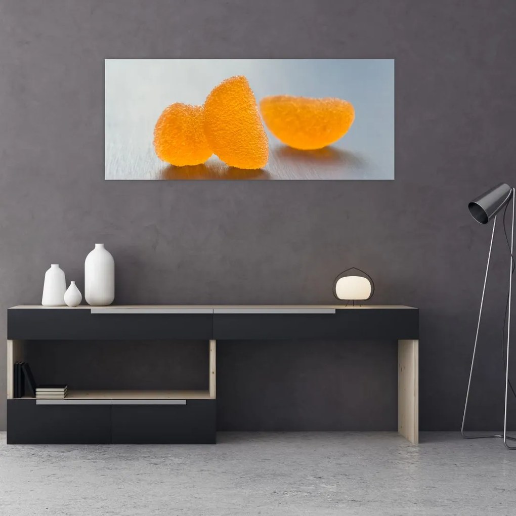 Tablou cu mandarine (120x50 cm)