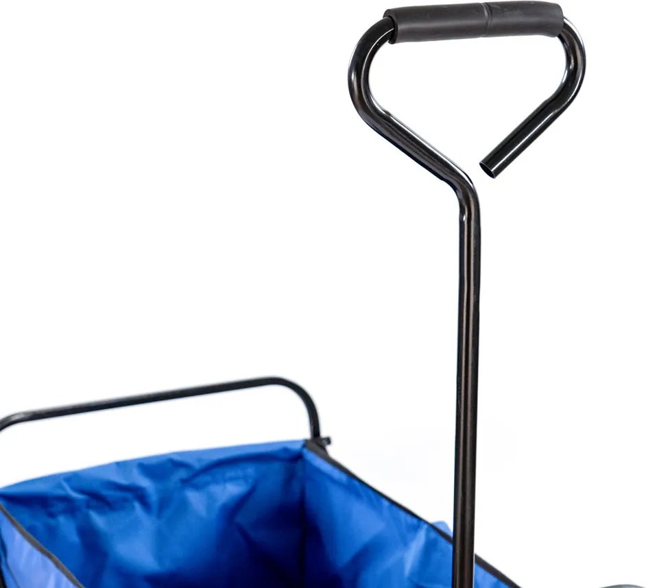 Cărucior de plajă pliabil pentru grădină