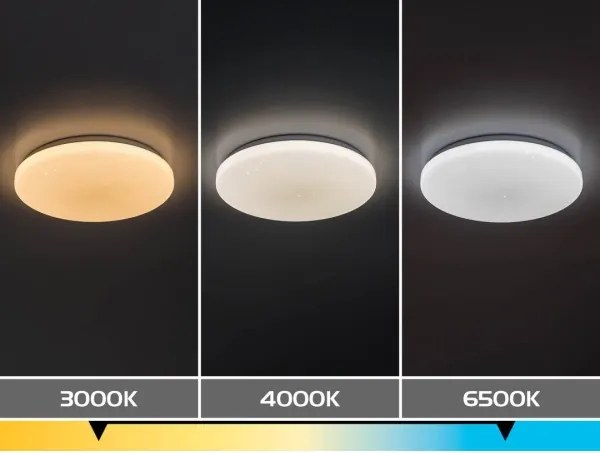 Rabalux 71446 - Plafonieră LED dimmabilă DANNY 2 LED/34W/230V 3000-6500K Ø 38 cm + telecomandă