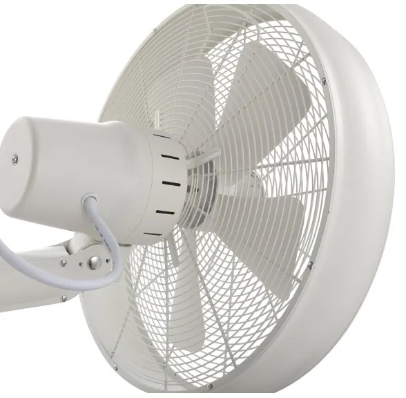 Ventilator de perete Lucci Air 213128EU BREEZE 55W/230V alb + telecomandă